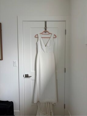 AESLING MORGAN Minimalist Wedding Dress